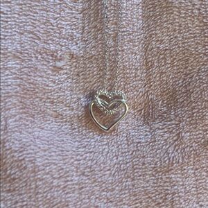 Silver Heart Pendant Necklace